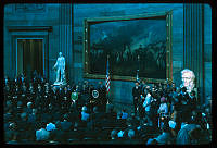 President Johnson Speaks at Voting Rights Act Ceremony