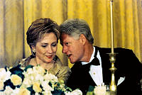 The Clintons at the 200th Anniversary of the White House Dinner