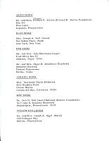 Blue Room Renovation Project Donor List (Page 5 of 13)