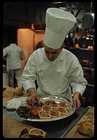 Food Preparations in White House Kitchen