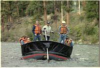 The Carter Family Rafting the Salmon River