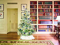 2023 Library Holiday Decorations, Biden Administration
