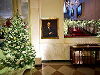 2023 Cross Hall Holiday Decorations, Biden Administration