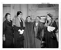 Mrs. Eisenhower Meets Officers from the National Council of Negro Women