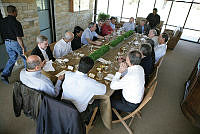 President Bush Hosts Canada-Mexico Summit Luncheon