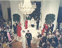 Lynda Bird Johnson and Charles Robb Wed in the East Room