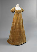 Elizabeth Monroe's Silk Velvet Gown 