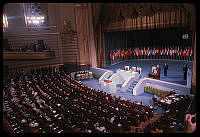 President Johnson Speaks at UN Anniversary