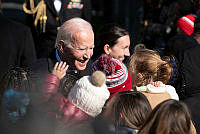 President Biden Greets Guests at 2022 Turkey Pardon