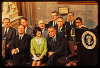 President Johnson at Voting Rights Act Ceremony