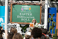 Dr. Biden Reads to Children at the 2023 Egg Roll