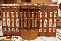 Preparation of the "Red and White" Gingerbread House