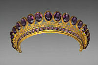 Elizabeth Monroe's Amethyst and Gold Tiara 