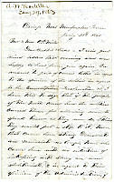 Amos W. Hostetter to Owen P. Miles and Hannah Miles, Amos W. Hostetter Papers (Part 1 of 8)