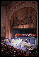 President Johnson Speaks at UN Anniversary