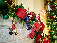 Details of 2023 State Dining Room Holiday Decorations, Biden Administration