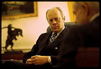 President Ford in the Oval Office