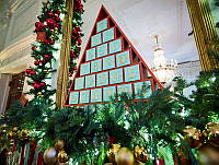 Details of the 2023 East Room Holiday Decorations, Biden Administration