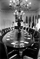 Betty Ford Dances on the Cabinet Room Table