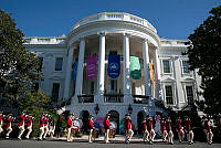 U.S. Army Old Guard Fife and Drum Corps at 2023 Easter Egg Roll