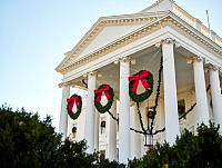 2023 North Portico Holiday Decorations, Biden Administration