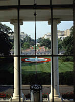 View from Window over the North Entrance