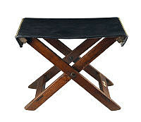 Washington Camp Stool, Tudor Place Collection