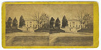 East Facade: the White House from the Treasury Department 