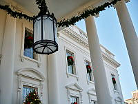 2023 North Portico Holiday Decorations, Biden Administration