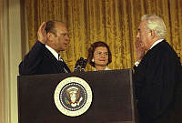 Gerald R. Ford Sworn in as President