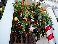 2023 East Entrance Holiday Decorations, Biden Administration
