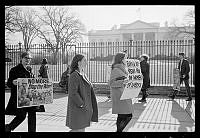 Vietnam War Protesters in Front of the White House