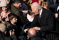 President Biden Greets Guests at 2022 Turkey Pardon