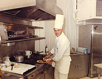 Chef Henry Haller in the Family Kitchen