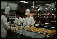 Food Preparations in White House Kitchen