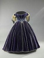 Mrs. Lincoln's Purple Velvet Dress (Evening Bodice)