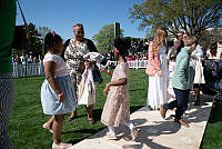 Guests Attend the 2023 Easter Egg Roll