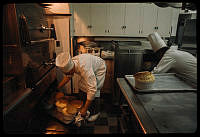 Food Preparations in White House Kitchen