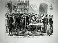 President Andrew Johnson Pardoning Rebels at the White House