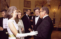 Mrs. Ford with Irish and American Dignitaries