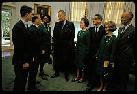 President Johnson with 4-H Representatives