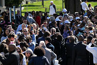 President Biden Greets Guests at the 2023 Easter Egg Roll