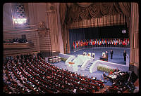 President Johnson Speaks at UN Anniversary