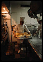 Food Preparations in White House Kitchen