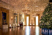 2024 East Room Holiday Decorations, Biden Administration