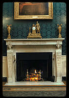 Green Room Fireplace, Kennedy Administration