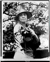 Mrs. Coolidge with Her Raccoon, Rebecca