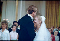 Tricia Nixon and Edward Cox Dance at their Wedding Reception