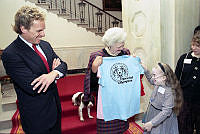 First Lady Barbara Bush Hosts National Children's Tour