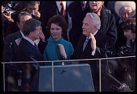 President Carter Takes the Oath of Office